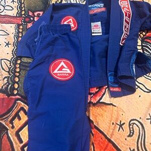 Gracie Barra Blue Jiu-Jitsu Gi Set